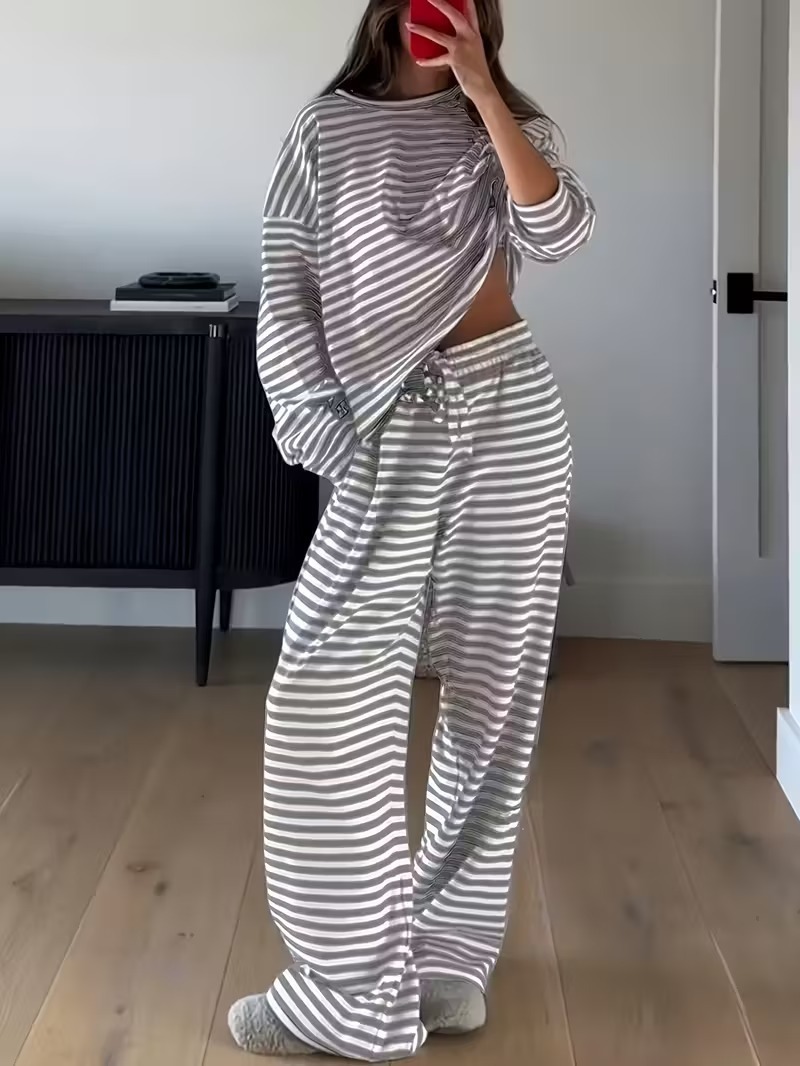 Winter Clothing For Women - 2026 Autumn Winter New Women Striped