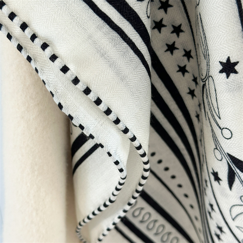 Silk Wool Blend Scarf 135CM Lu - Winter Clothing Hong Kong review and price