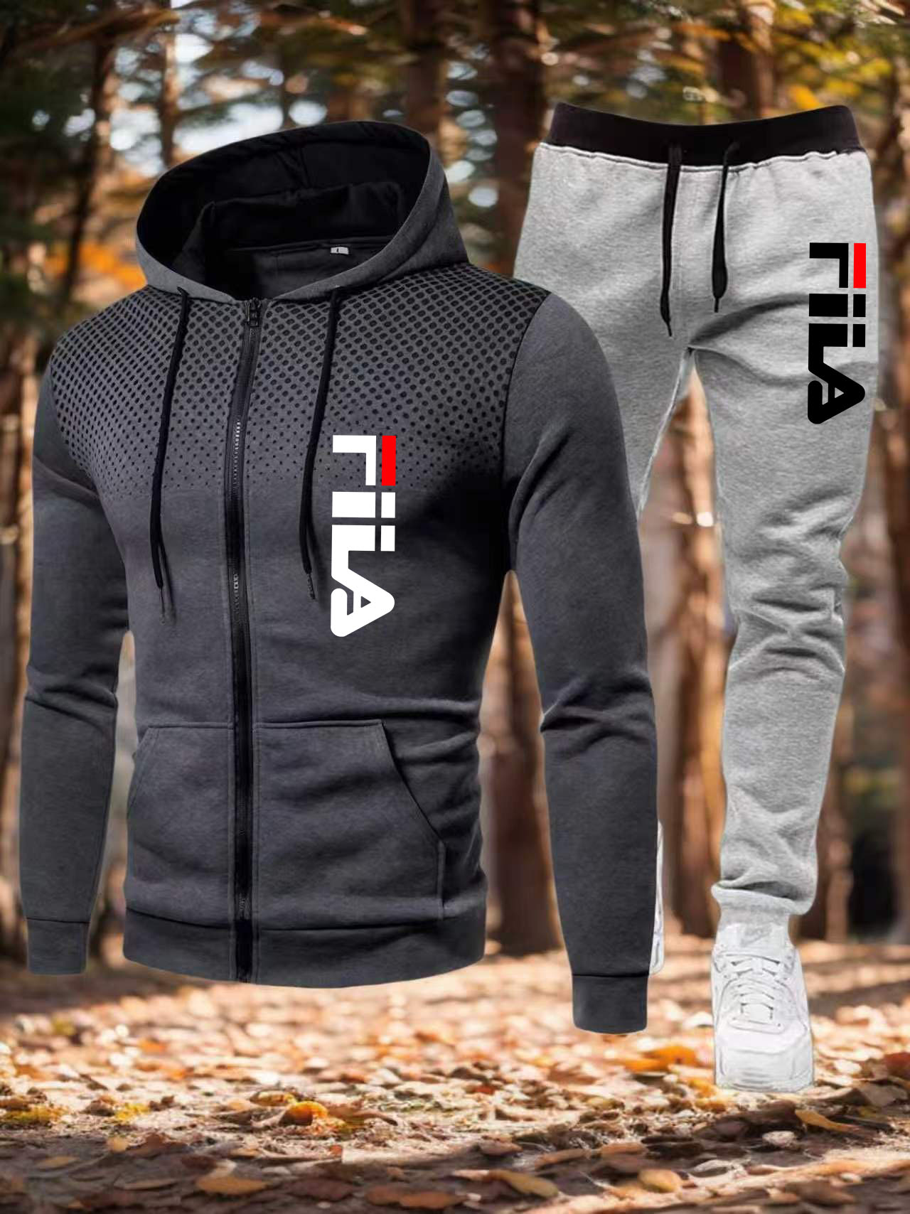 Men Zipper Casual Jacket Two P - Winter Clothing Pk review and price