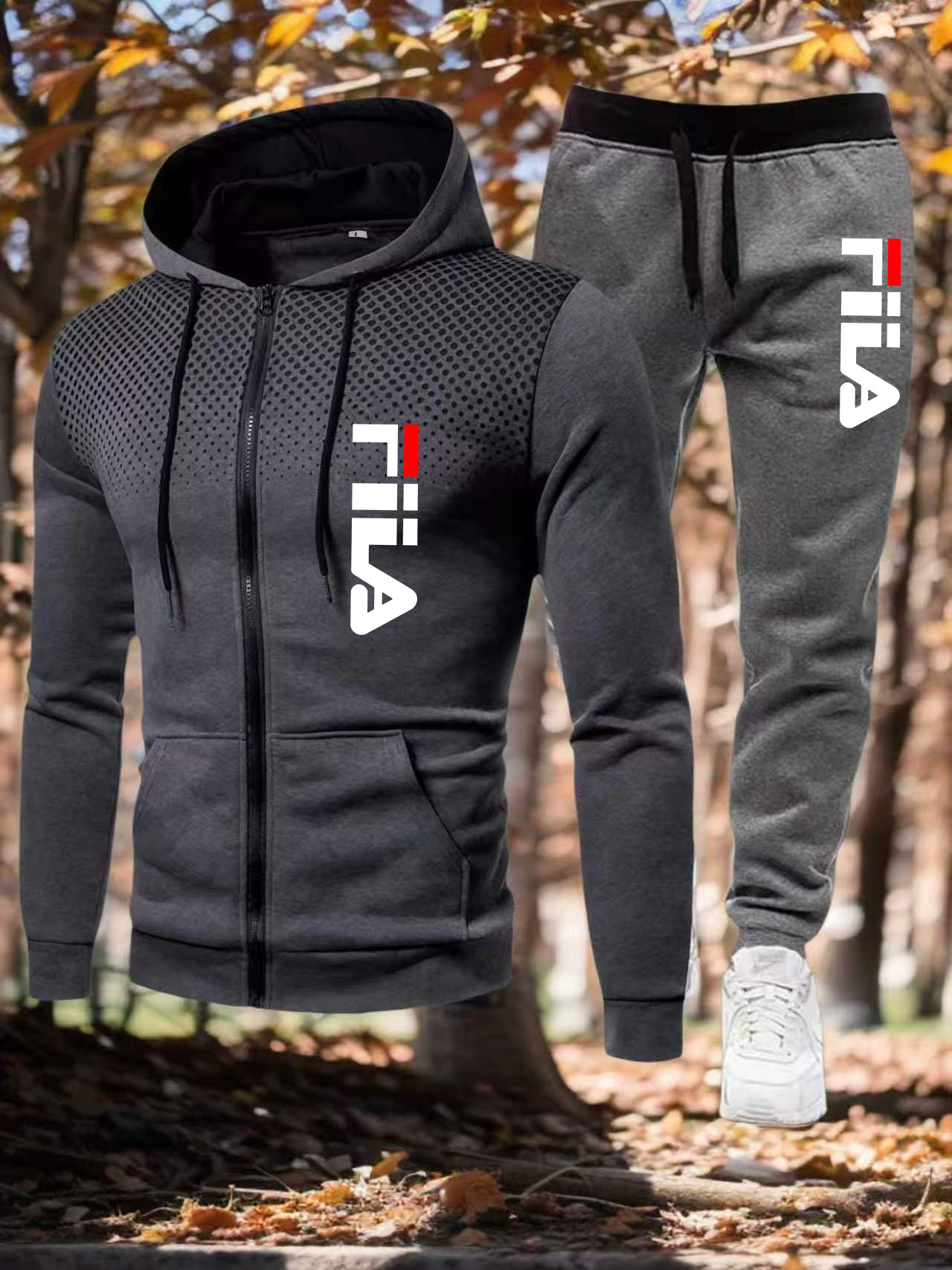 Men Zipper Casual Jacket Two P - Winter Clothing Pk review and price
