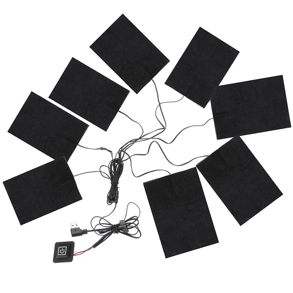 3 Levels Jacket Heater Pads US - Winter Clothing Hiking review and price