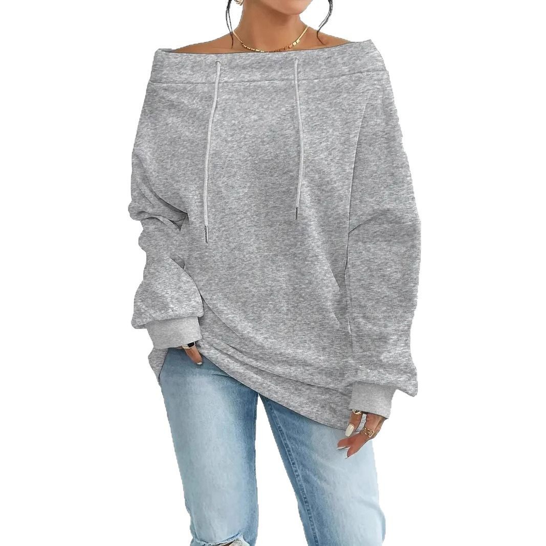 Women's Off Shoulder Loose Fit - Winter Clothing Drawing review and price