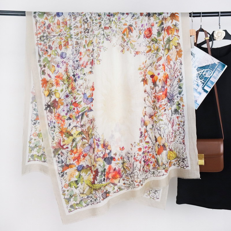 Pure Cashmere Tassels Shawls L - Winter Clothing Hong Kong review and price